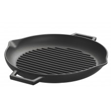 Lava Cookware ECO Enameled Cast-Iron 12" Round Grill Pan LVCW1007